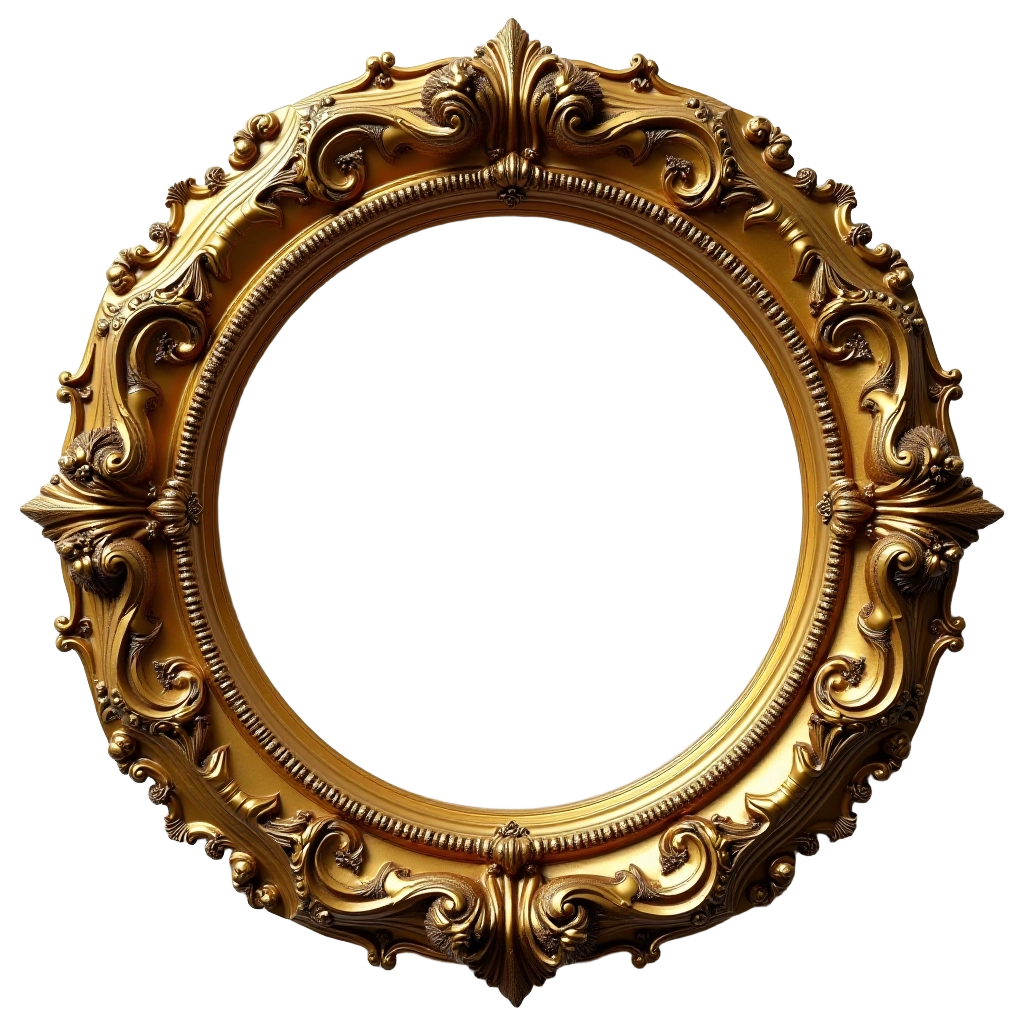 Golden Ornate Frame